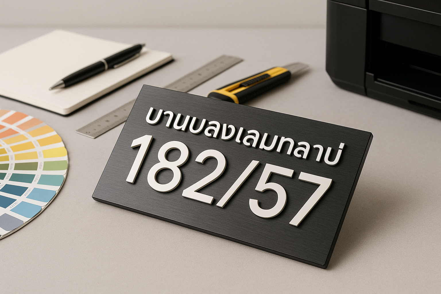 ทำความรู้จักกับป้ายบ้านเลขที่สั่งทำที่ใช่สำหรับคุณ
